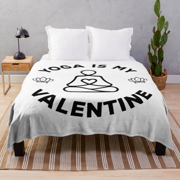 Item preview, yoga is my valentine designed and sold by Ashi17.