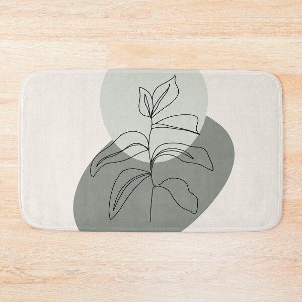 Item preview, minimalistic line drawn leaves designed and sold by emilyjlettering.