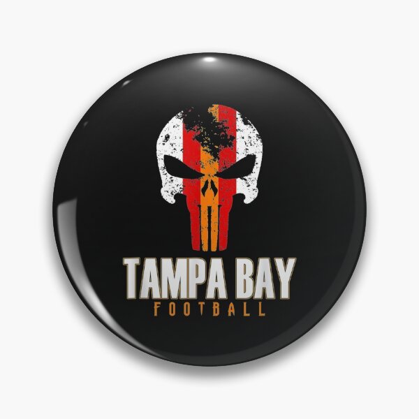 Item preview, Tampa Bay Varsity Style Retro Football Skull  designed and sold by Lukifo-Caster.