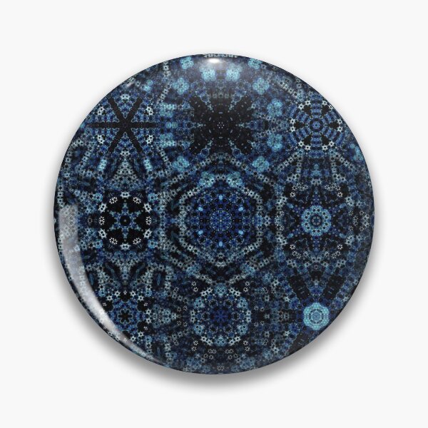 Item preview, blue mandala pattern designed and sold by haroulita.