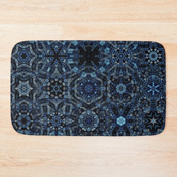 Item preview, blue mandala pattern designed and sold by haroulita.
