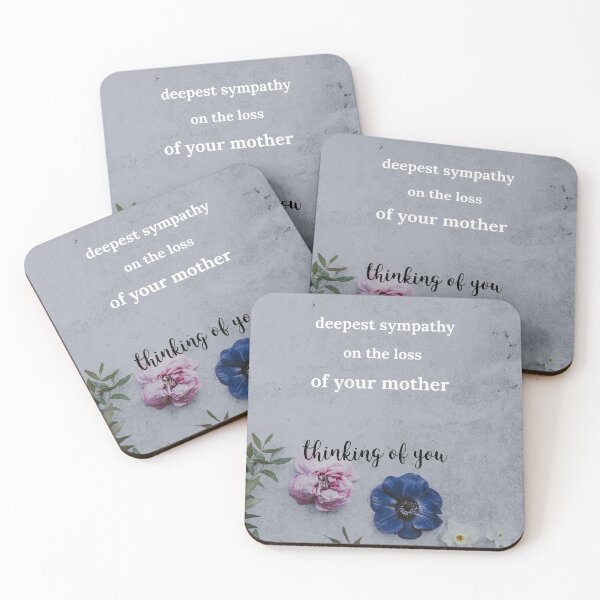 Item preview, Condolence card, Bereavement card, sympathy card, for loss of mother card designed and sold by helkav.
