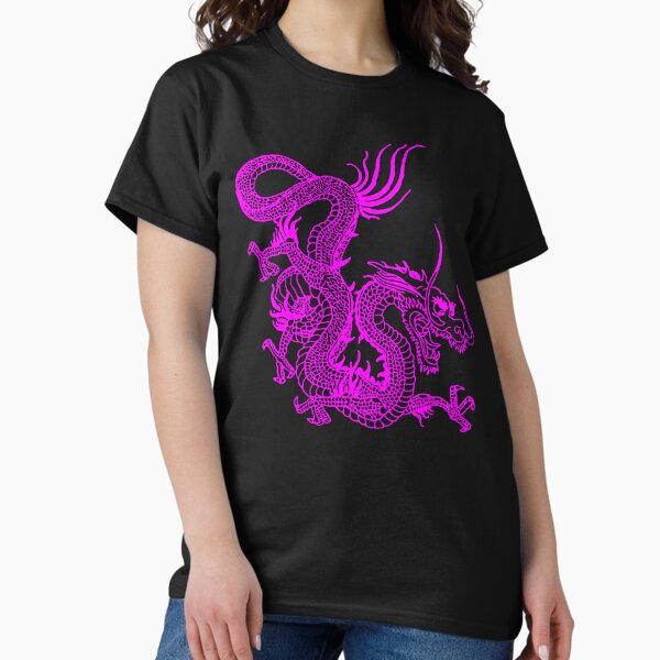 Item preview, Fuchsia Chinese Dragon designed and sold by EddieBalevo.