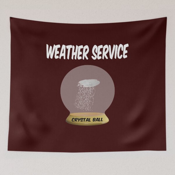 Item preview, Funny Crystal Ball Weather Service designed and sold by bradm50.