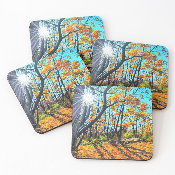 Item preview, Painting, Undergrowth in autumn designed and sold by Sabistar.