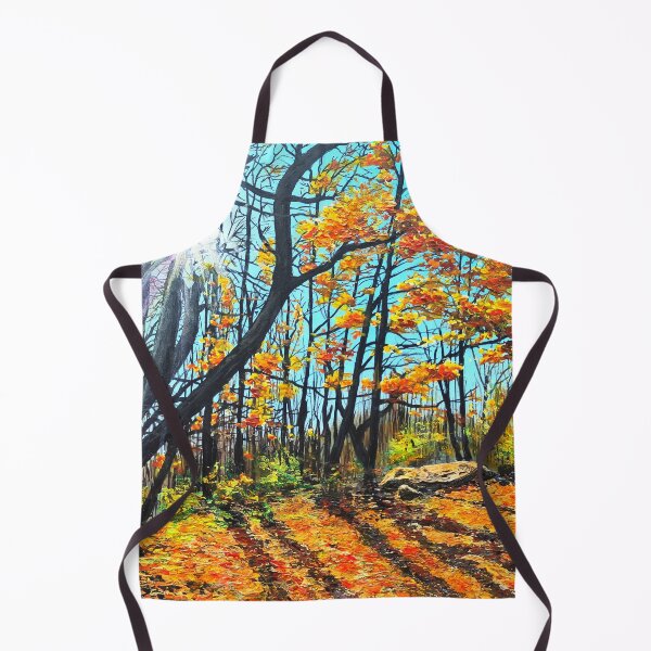 Item preview, Painting, Undergrowth in autumn designed and sold by Sabistar.