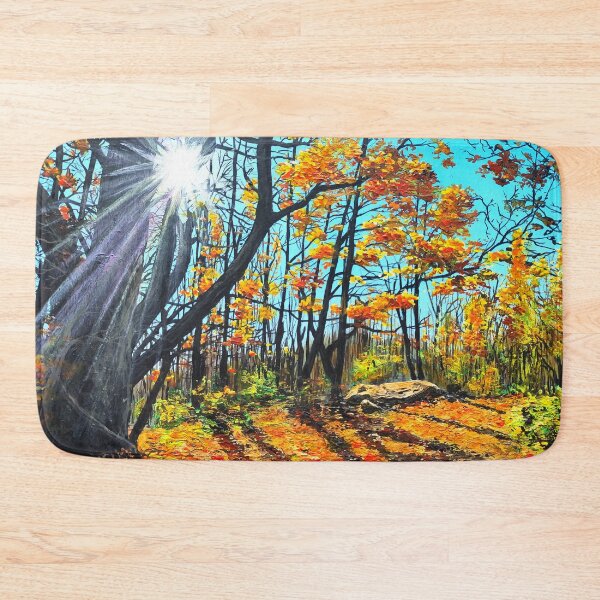 Item preview, Painting, Undergrowth in autumn designed and sold by Sabistar.