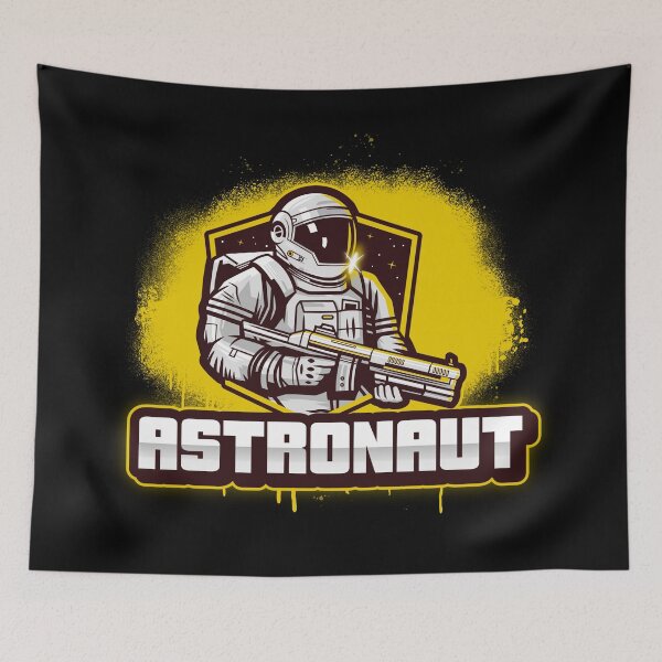 Item preview, Space Warrior - Astronaut Soldier designed and sold by ManiaTeec.