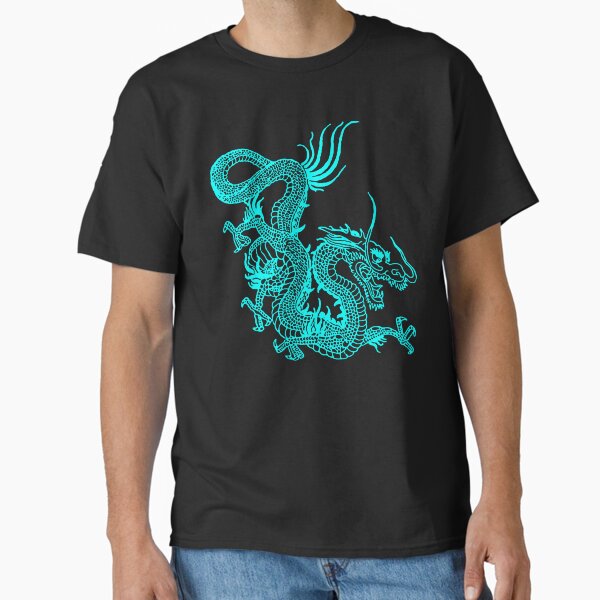Item preview, Turquoise Chinese Dragon designed and sold by EddieBalevo.
