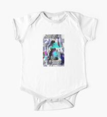 The river laughs of wet pines, this spring, sound tumult of water. One Piece - Short Sleeve