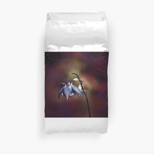 a kind of bluish Duvet Cover