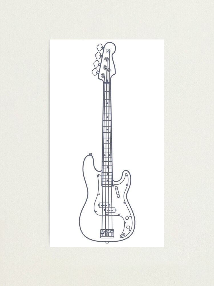 3d Precision Bass Guitar Set