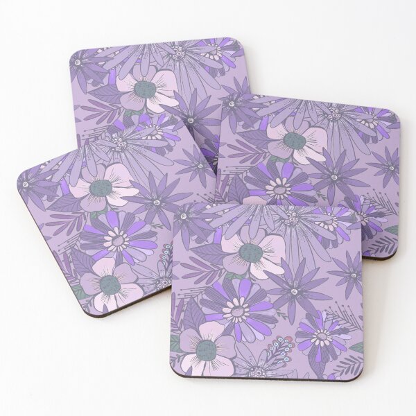 Item preview, Purple Wildflowers designed and sold by Sketchbook Designs.