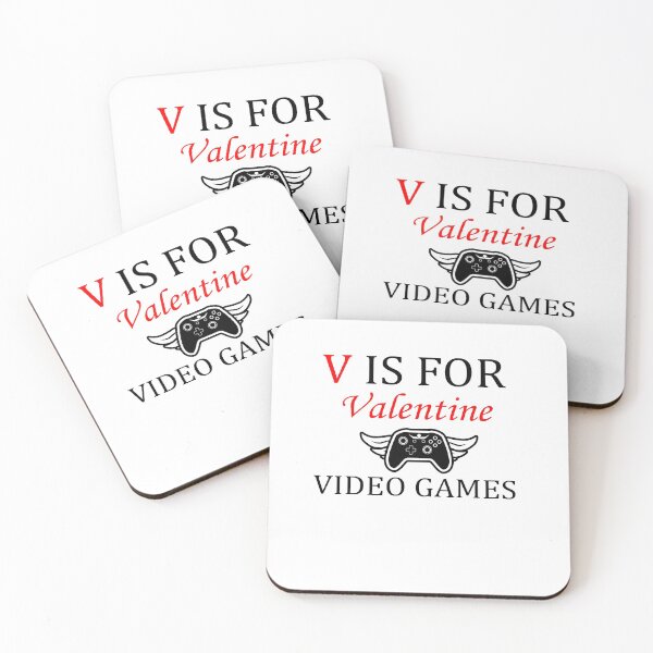 Item preview,  V is for valentine video games designed and sold by shaakir.