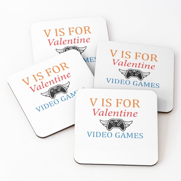 Item preview, V is for valentine video games designed and sold by shaakir.