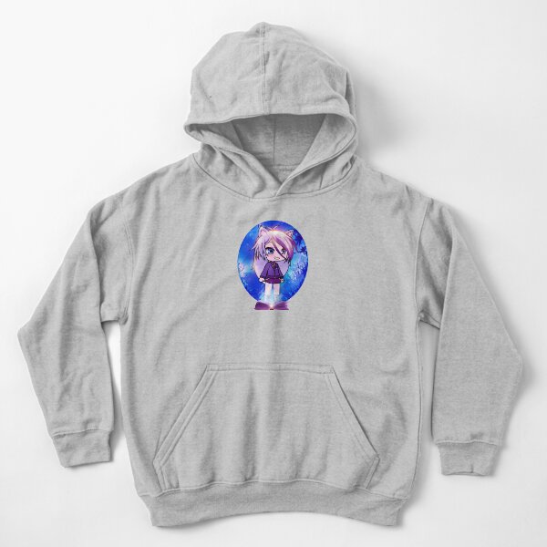 Gacha life in the magic forest Kids Pullover Hoodie