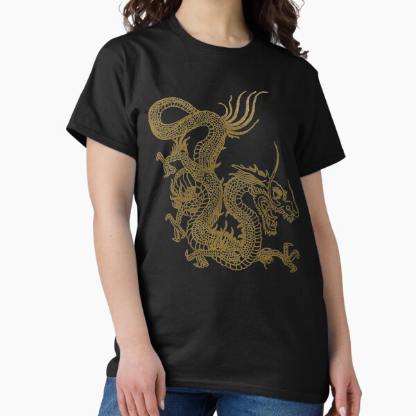 Item preview, Golden Chinese Dragon designed and sold by EddieBalevo.