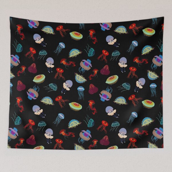 Item preview, Jellyfish Species Sea Jellies Pattern Gift For Biologists designed and sold by JokeGysen.
