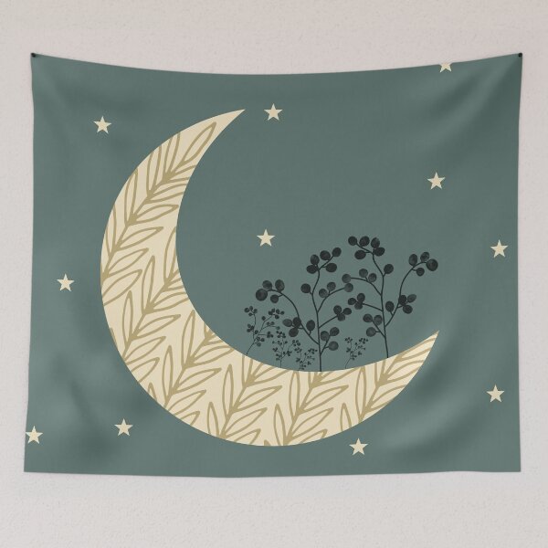 Item preview, Bohemian sage moon designed and sold by PeachyLitchi.