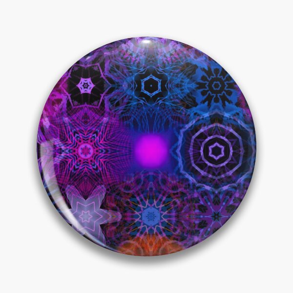 Item preview, blue purple mandala pattern designed and sold by haroulita.