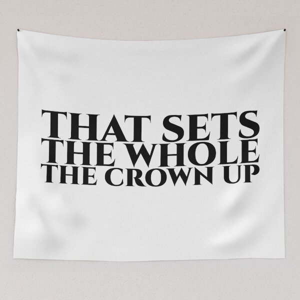 Item preview, That sets the whole the crown up black designed and sold by pASob-dESIGN.