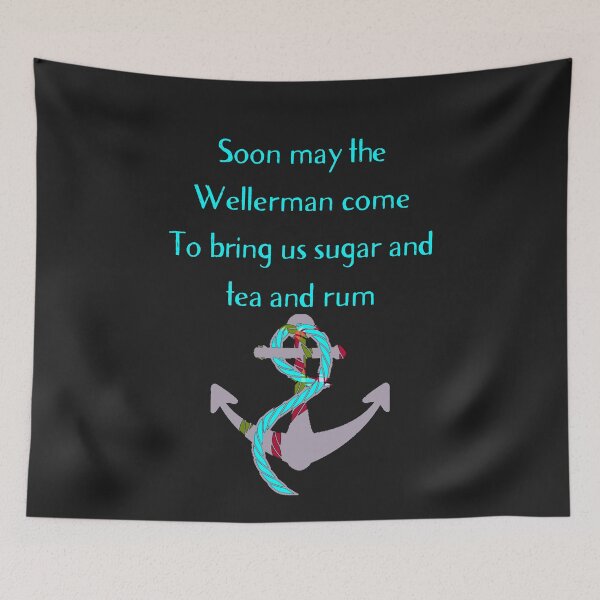 Item preview, Soon may the Wellerman Come Sea Shanty Viral Song designed and sold by DesignsofNote.