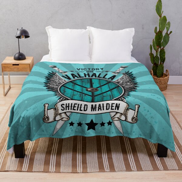 Item preview, Shield Maiden - Background Design designed and sold by MerchActually.