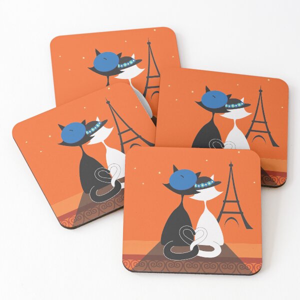Item preview, The Love Cats - Sunset designed and sold by sw-b.
