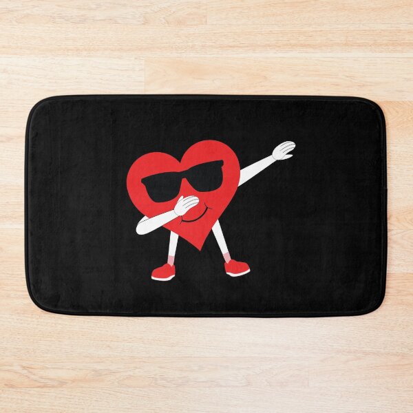 Item preview, V is for Valentine valentines day dabbing heart funny boys girls designed and sold by GraphicBit.