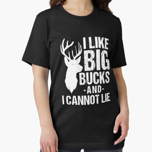 Item preview, I like Big Bucks funny hunting gift for Deer hunters designed and sold by BRtisticDesigns.