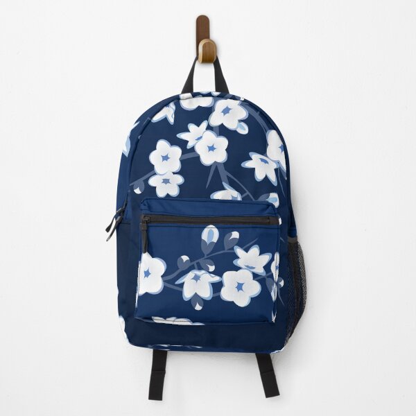 Item preview, Blue White Cherry Blossom designed and sold by Nina Baydur.