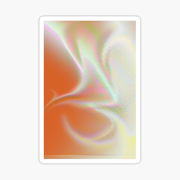 Pastel swirls Sticker