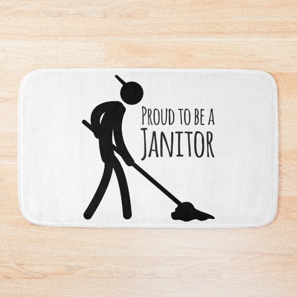 Item preview, Proud To Be A Janitor designed and sold by 4AllTimes.