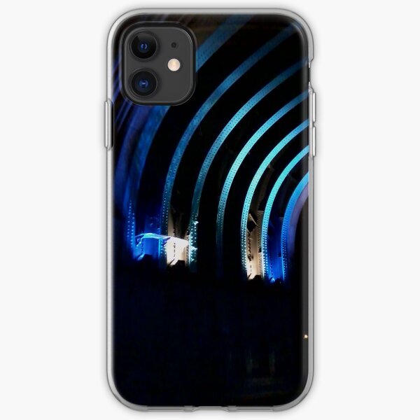 Streaks of blue iPhone Soft Case