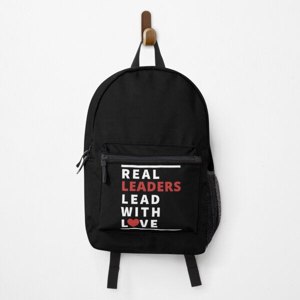 Item preview, Real Leaders Lead With Love designed and sold by Apoorv Choudhary.
