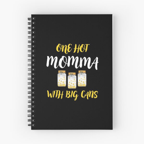 Item preview, One hot momma with big cans shirts gifts and products designed and sold by glitchman2.