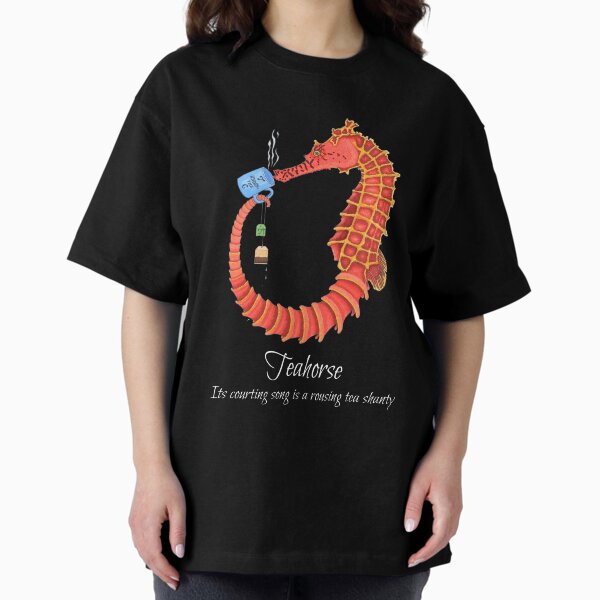 Teahorse (for dark garments) Oversized T-Shirt