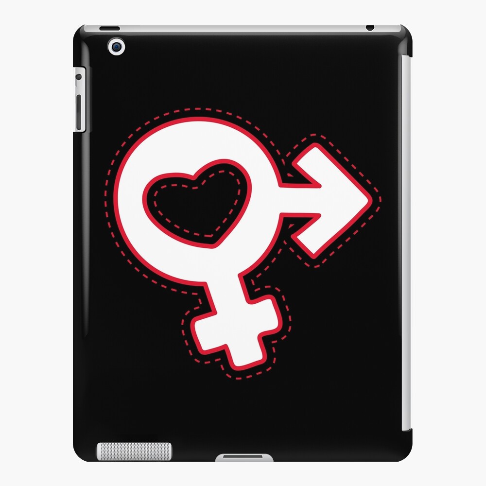 Funda Y Vinilo Para Ipad Amor Símbolo Masculino Y Femenino Juntos Símbolos Sexuales Unicode