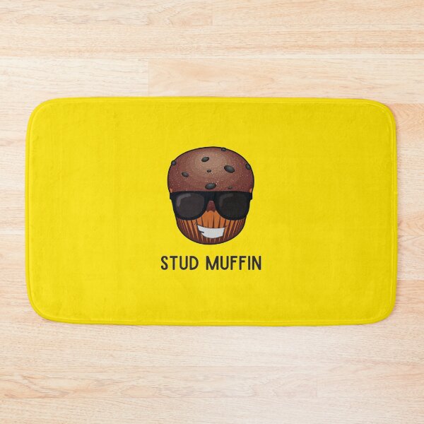Item preview, Stud Muffin, Baking, Food Pun  designed and sold by GoodMoodFood.