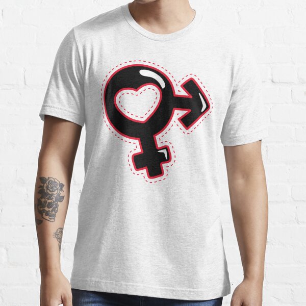 Love Male And Female Symbol Together Unicode Sex Symbols T Shirt For Sale By Gavinstar