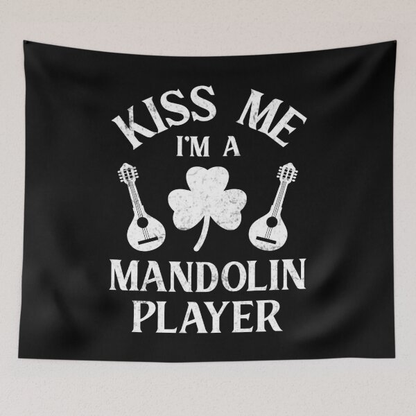 Item preview, Kiss Me I'm A Mandolin Player designed and sold by Mariano Topno.
