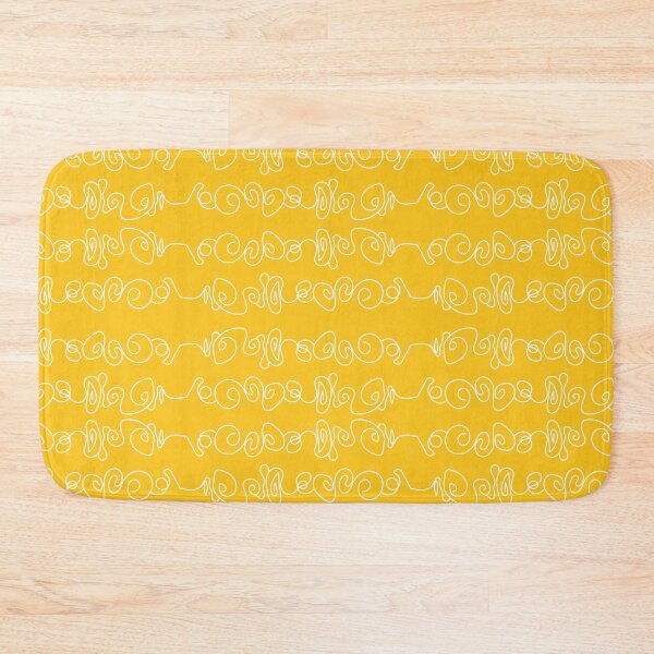 Item preview, Yellow with White Abstract Design designed and sold by shadowbright.