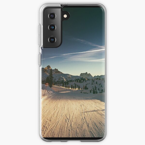 late on the ski slope Samsung Galaxy Soft Case