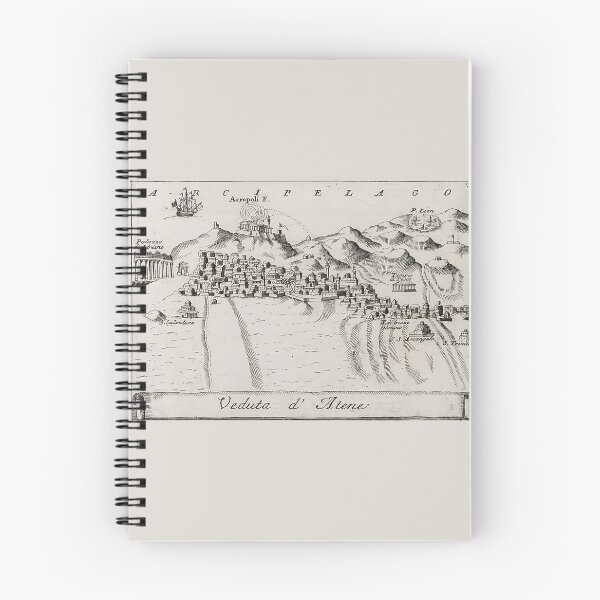 Item preview, Ancient Athens Map designed and sold by ClassicalGreece.