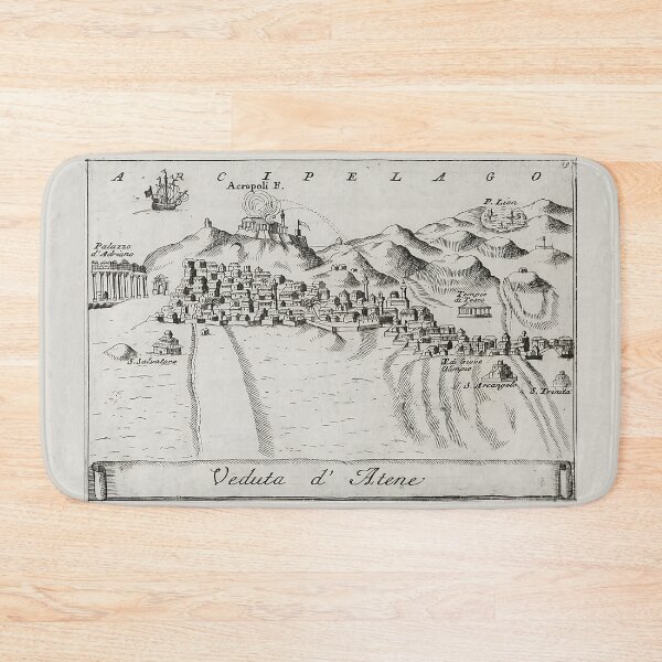 Item preview, Ancient Athens Map designed and sold by ClassicalGreece.