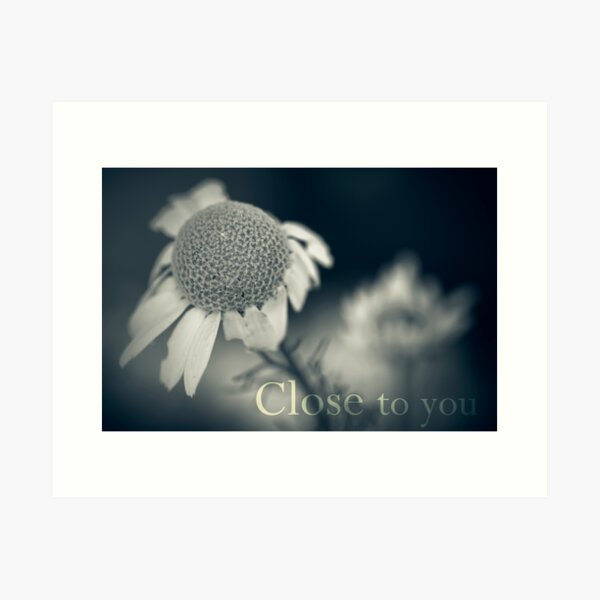 Vista previa del artículo con la obra «Close to you», diseñado y vendido por ILODESIGNS.