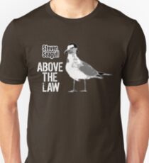 Steven Seagull über dem Gesetz - lustige T-Shirts Unisex T-Shirt