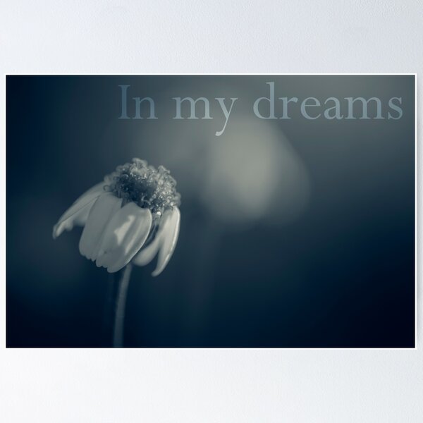 Vista previa del artículo con la obra «In my dreams», diseñado y vendido por ILODESIGNS.
