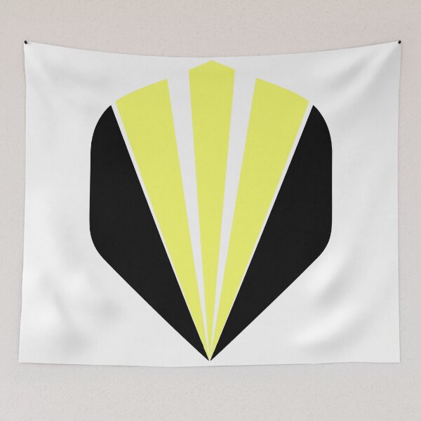 Item preview, Darts Flight Yellow designed and sold by Dagoth0Ur.