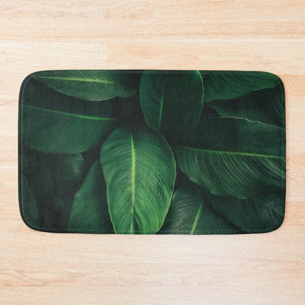 Item preview, Natural Foliage Tropical Leaf With Dark Green Texture  designed and sold by JTS STORE.